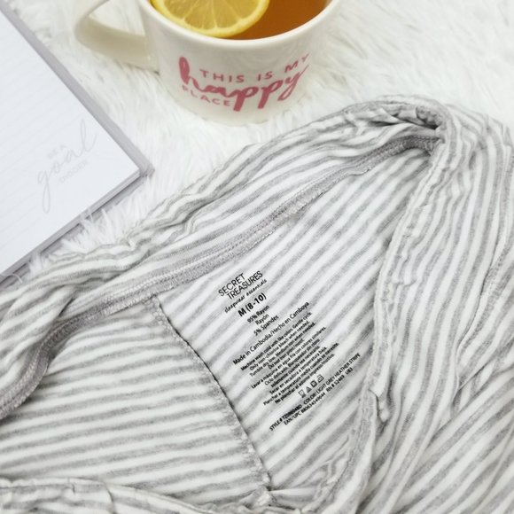 Secret Treasures Ultra Soft Cropped Pajama Pants - Picture 10 of 10